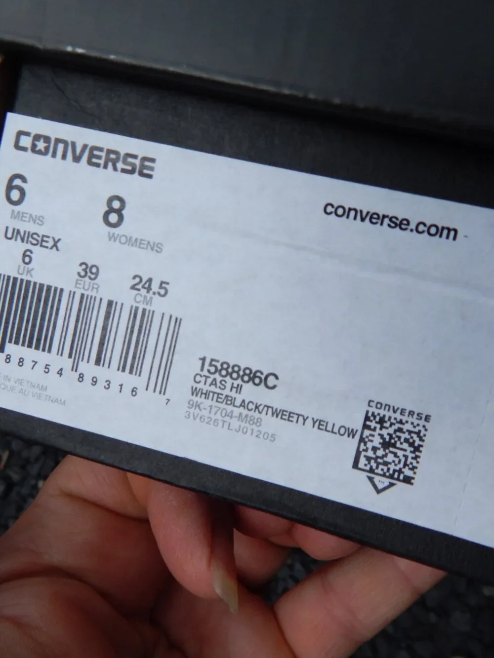 Converse Looney Tunes Chuck Taylor All Star Hi Sylvester & Tweety Women's 8 ****